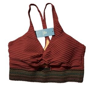 NWT Cupshe swim bikini top size Medium